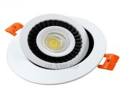 Driverless adjustable 360 degree 7W led downlight